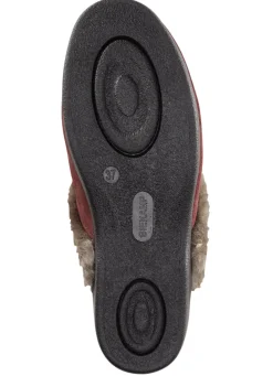 ELENA EDEN Pantoffel mit echtem Lammfellfutter