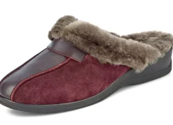 ELENA EDEN Pantoffel mit echtem Lammfellfutter