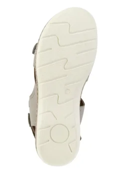 ELENA EDEN Sandale mit Kontrastbesätzen