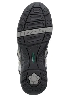 ELENA EDEN Sandale mit Textilbordüre