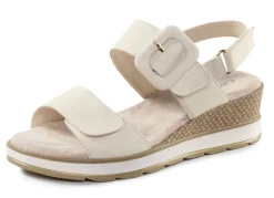 ELENA EDEN Sandalette aus feinem Nubukleder