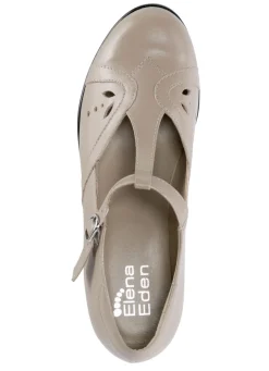ELENA EDEN, schicke Damen-Pumps, Weite H, aus Leder