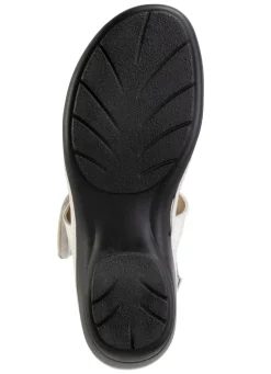 ELENA EDEN, schicke Damen-Sandalen, Weite H, mit herausnehmbarem Fußbett
