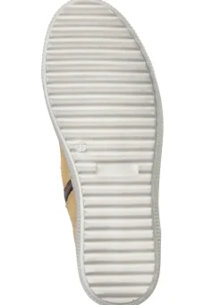 ELENA EDEN Schnür-Bootie aus Nubukleder, mit Leder-Applikation