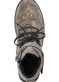 ELENA EDEN Schnür-Bootie aus Veloursleder