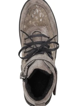 ELENA EDEN Schnür-Bootie aus Veloursleder