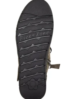 ELENA EDEN Schnür-Bootie aus Veloursleder