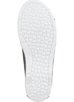 ELENA EDEN Schnürschuh mit Knitter-Struktur und Zier-Nähten