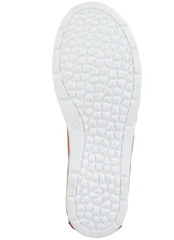 ELENA EDEN Schnürschuh mit Knitter-Struktur und Zier-Nähten