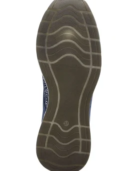 ELENA EDEN Schnürschuh mit glänzend bedrucktem Elastikmaterial