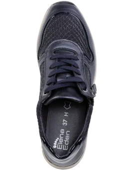 ELENA EDEN Schnür-Sneaker mit herausnehmbarem Lederfußbett