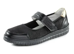 ELENA EDEN Slipper aus Nappaleder und Stretchmaterial