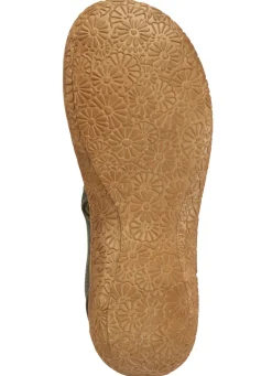 ELENA EDEN Slipper aus Nappaleder mit Knitter-Struktur