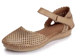 ELENA EDEN, sommerliche Damen-Sandalen, Weite G, aus Leder