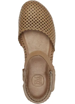 ELENA EDEN, sommerliche Damen-Sandalen, Weite G, aus Leder