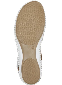 ELENA EDEN, sommerliche Damen-Sandalen, Weite G, aus Leder