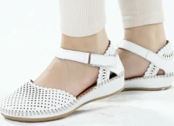 ELENA EDEN, sommerliche Damen-Sandalen, Weite G, aus Leder