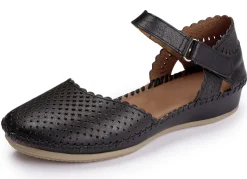 ELENA EDEN, sommerliche Damen-Sandalen, Weite G, aus Leder