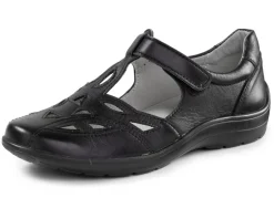 ELENA EDEN, sommerliche Damen-Slipper, Weite H, mit herausnehmbarem Fußbett