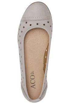 ELENA EDEN, sommerliche Damen-Ballerinas, Weite G, mit herausnehmbarem Fußbett