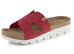 ELENA EDEN, sommerliche Damen-Pantoletten, aus Leder