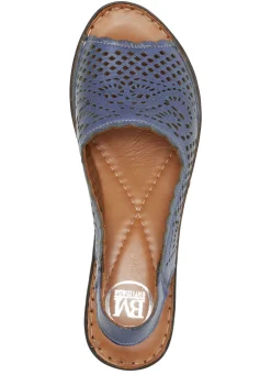 ELENA EDEN, sommerliche Damen-Sandaletten, Weite G, aus Leder