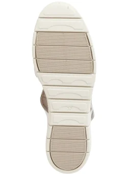 ELENA EDEN, sommerliche Damen-Slipper, Weite H, mit herausnehmbarem Fußbett