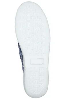ELENA EDEN, sommerliche Damen-Slipper, Weite G, mit herausnehmbarem Fußbett