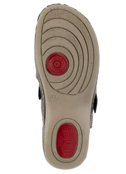 ELENA EDEN, sommerliche Damen-Clogs, Weite G, mit verstellbarer Schließe