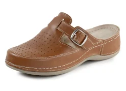 ELENA EDEN, sommerliche Damen-Clogs, Weite G, mit verstellbarer Schließe