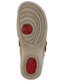 ELENA EDEN, sommerliche Damen-Clogs, Weite G, mit verstellbarer Schließe