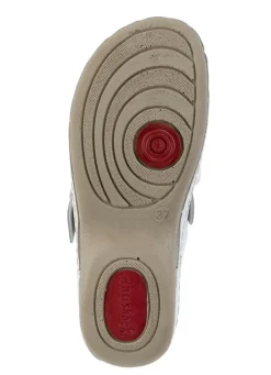 ELENA EDEN, sommerliche Damen-Clogs, Weite G, mit verstellbarer Schließe