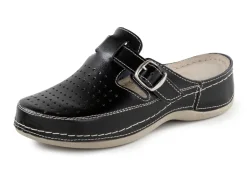 ELENA EDEN, sommerliche Damen-Clogs, Weite G, mit verstellbarer Schließe