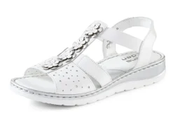 ELENA EDEN, sommerliche Damen-Sandalen, Weite G, aus Leder