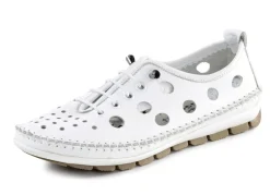 ELENA EDEN, sommerliche Damen-Slipper, Weite G, mit herausnehmbarem Fußbett