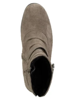 ELENA EDEN Stiefelette mit flotter Raffung und Zier-Schließe