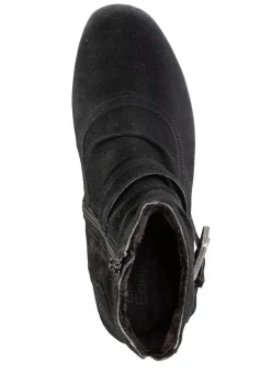 ELENA EDEN Stiefelette mit flotter Raffung und Zier-Schließe