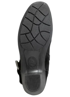 ELENA EDEN Stiefelette mit flotter Raffung und Zier-Schließe