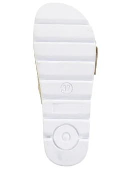 ELENA EDEN, trendige Damen-Pantoletten, aus Leder