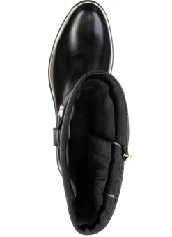 ELENA EDEN, trendige Damen-Stiefel, Winterschuhe, Weite G, mit Reißverschluss