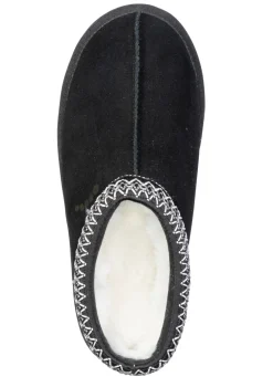 ELENA EDEN, warme Damen-Clogs, mit Lammfell