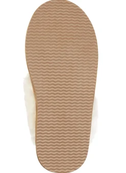 ELENA EDEN, warme Damen-Hausschuhe, mit Lammfell