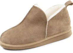 ELENA EDEN, warme Damen-Hausschuhe, Weite G, mit Lammfell