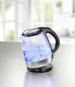 Emerio Frühstücksserie mit Applikationen aus Edelstahl