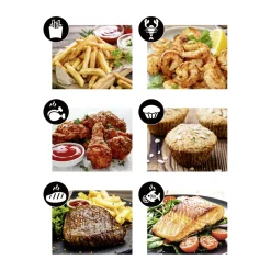 Energiesparende Heißluftfritteuse