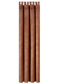 Energiespar-Verdunkelungsschals in Samtoptik