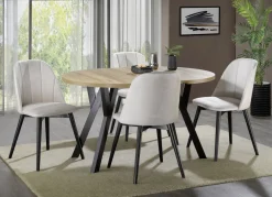 Esszimmermöbel Gusto mit Samtbezug