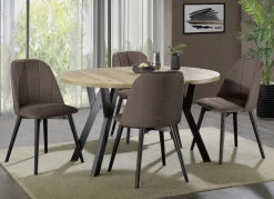 Esszimmermöbel Gusto mit Samtbezug