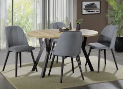 Esszimmermöbel Gusto mit Samtbezug