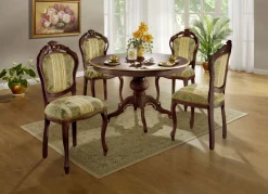 Esszimmerstühle mit Gestell aus massivem Buchenholz